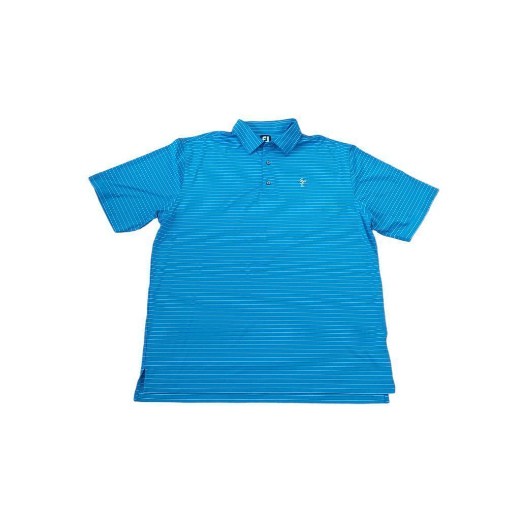 Footjoy Blue Mens Golf Polo 2XL in good condition